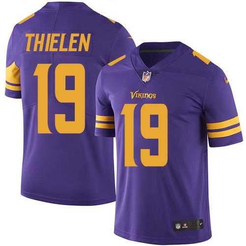 Nike Men & Women & Youth Vikings 19 Adam Thielen Purple Color Rush Limited Jersey,We sell and wholesale Nike Men & Women & Youth Vikings 19 Adam Thielen Purple Color Rush Limited Jersey on line form chian!